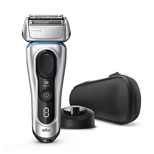 Braun Series 8 Afeitadora Eléctrica Hombre 8370 CC Plata – Shopavia