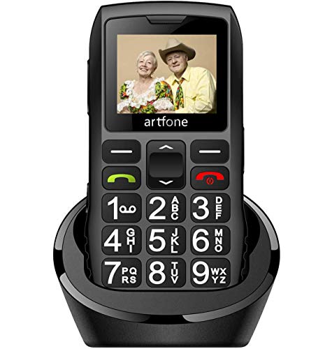 Artfone Teléfono Móvil para Personas Mayores con Teclas Grandes y SOS Botón  – Shopavia