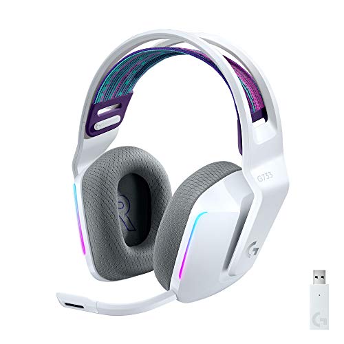 Auriculares Logitech G733 LIGHTSPEED Gaming Inalámbricos – Blanco