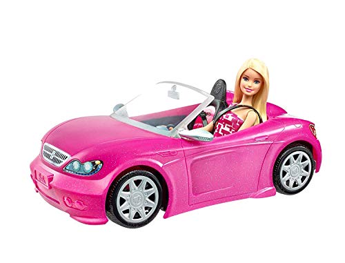 Barbie Coche Descapotable Rosa – Shopavia