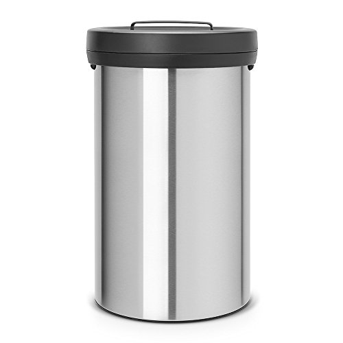 Cubo de basura Brabantia 402043, 60 L, tapa negra mate – Shopavia