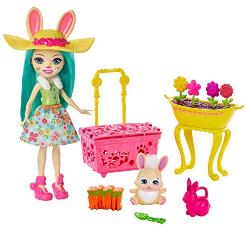 Enchantimals Bunny Blooms mu eca Fluffy Bunny con accesorios