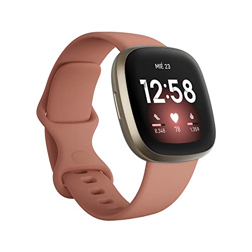 Fitbit Versa 3 Smartwatch Salud y Fitness con GPS Integrado