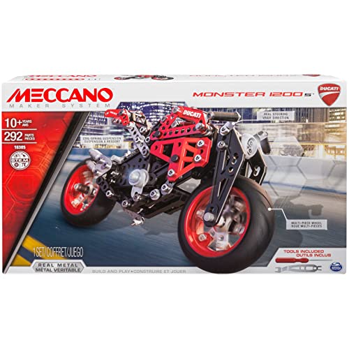 Juego de construcción Meccano Elite Motorcycle Ducati 292 piezas – Shopavia