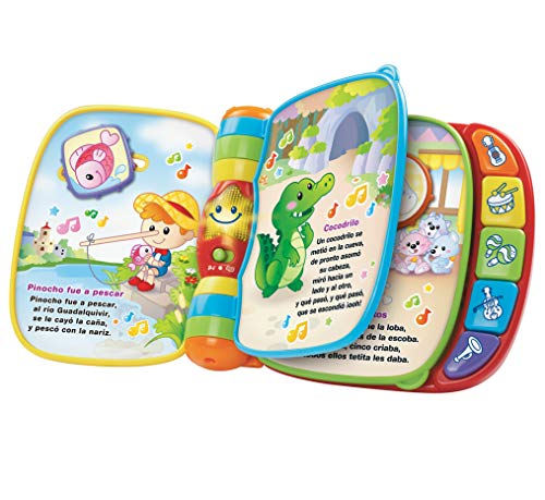 Libro interactivo VTech Primeras Canciones para bebé +6 meses