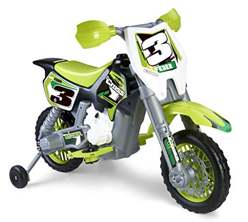 Moto el ctrica FEBER Rider Cross 6V para ni os y ni as de 3 a 7