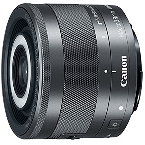 Objetivo Canon EF-M 28mm f/3.5 Macro IS STM – Negro: el objetivo perfecto para la fotografía macro
