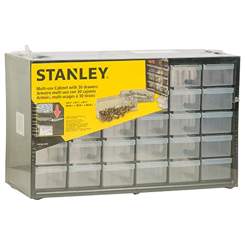 Organizador Stanley de 30 cajones – Polipropileno resistente – 36.5 x 15.5  x 22.5 cm – Shopavia