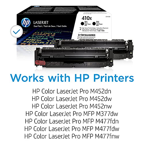 Pack de 2 Cartuchos Tóner Original HP 410X Negro: la mejor herramienta para garantizar la calidad y fiabilidad de tus impresiones