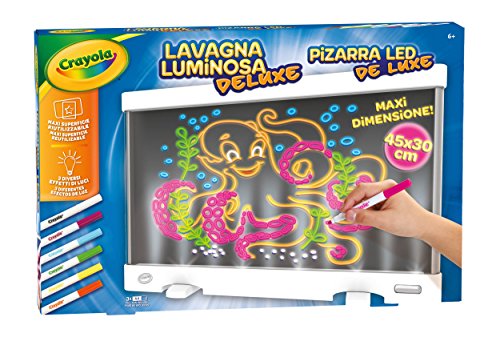 Pizarra LED Crayola Deluxe para Rotuladores de Gel FX Shopavia
