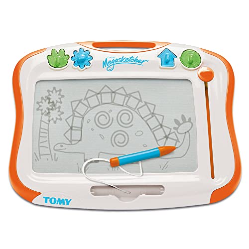 Pizarra Magnética Infantil Megasketcher Tomy, 45×35 cm, 4 Sellos, Sin Tinta  ni Pilas – Shopavia