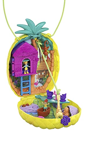 Polly Pocket Bolso Piña Tropicool Compacto con Funciones