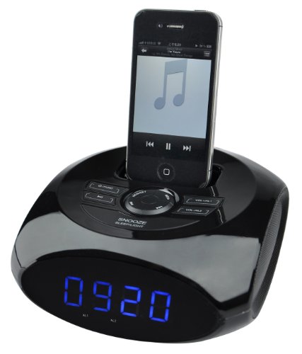 Radio despertador ELBE MI 40 con Docking para iPhone iPod Shopavia