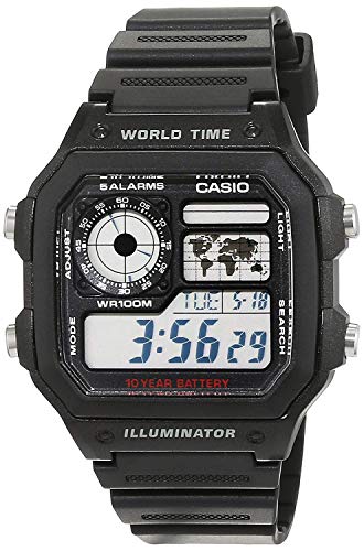 Reloj Casio Mujer Plata con Cronómetro y Alarma – Shopavia