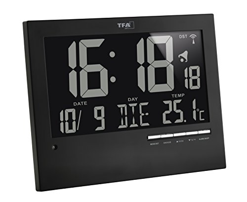 Reloj Digital Mural TFA con Termometro Shopavia