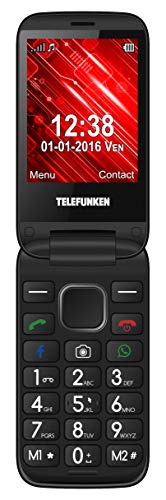 Artfone CS181 Teléfono Móvil para Personas Mayores con Botón SOS – Negro –  Shopavia