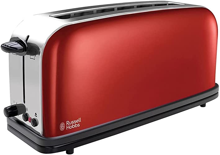 Tostadora Russell Hobbs Colours Plus Roja 1 Ranura Ancha – 21391-56 –  Shopavia